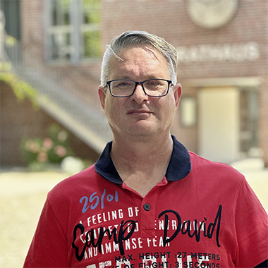 Hier ist ein Bild Bj&ouml;rn Schriebl.
